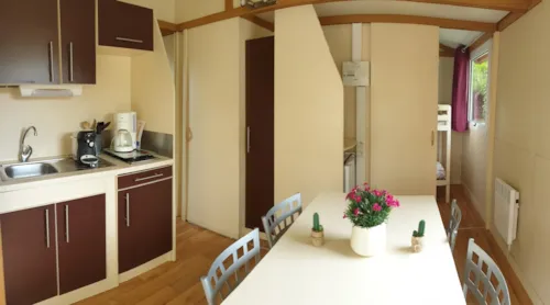Accommodation - Chalet Nemo 1/4 Pers. - image n°2 - Camping le Verger de Jastres