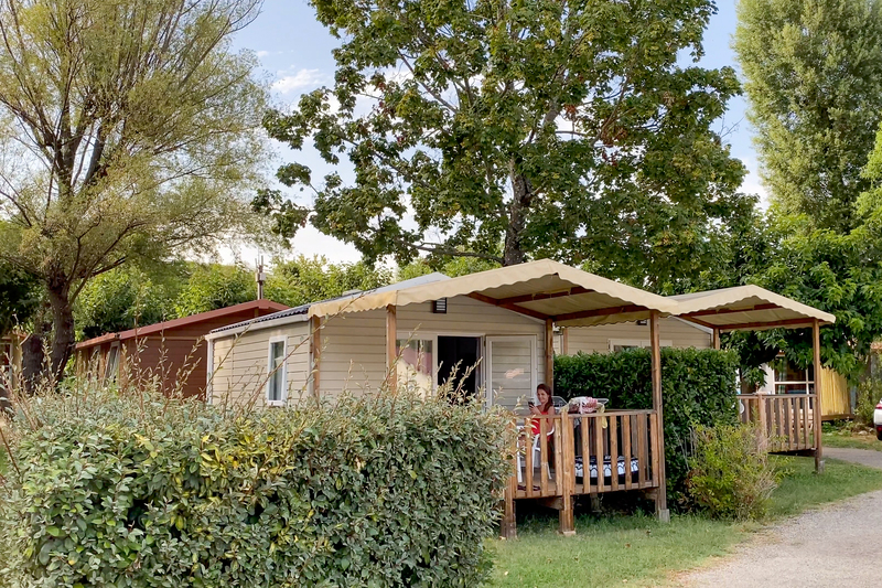 Accommodation - Mobile Home Tara Air-Conditioned 2 People - Camping le Verger de Jastres