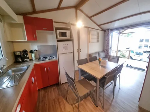 Accommodation - Chalet Samoa 1/6 Pers. - image n°3 - Camping le Verger de Jastres
