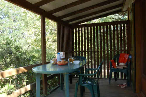 Huuraccommodatie(s) - Trappers Hut - image n°3 - CAMPING DE BELOS