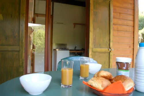 Huuraccommodatie(s) - Trappers Hut - image n°5 - CAMPING DE BELOS