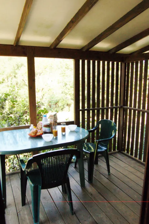 Huuraccommodatie(s) - Trappers Hut - image n°4 - CAMPING DE BELOS