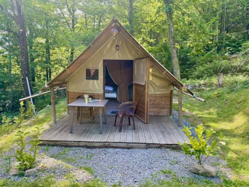 Huuraccommodatie(s) - Tente Lodge Canadienne - image n°1 - CAMPING DE BELOS