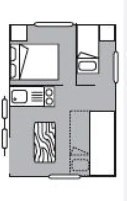 Mietunterkunft - Chalet Ohne Sanitärausstattung (0-4 Ans, 19M²) - Camping Tohapi - Les Salins de la Gardiole