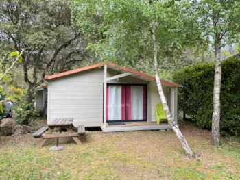 Mietunterkunft - Chalet Titom 4 Adults + 1 Child - CAMPING RELAIS DES BRISON