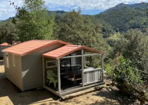 Locatif - CHALET Morea 4 adultes + 2 enfants - CAMPING RELAIS DES BRISON