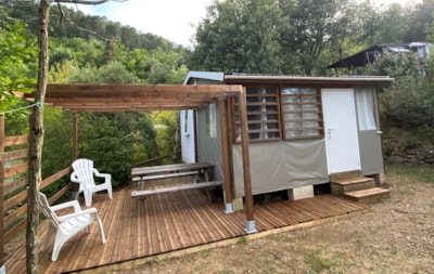 MOBIL-HOME Fifty without shower 4 adults + 1 child max 12 years