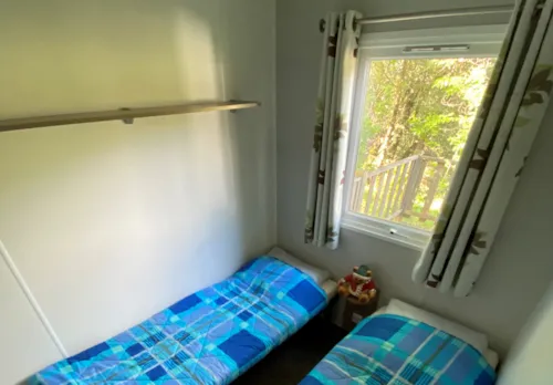 Mietunterkunft - Mobil'home Evo : 2 Erwachsene / 2 Kind Max 12 Jahr - image n°5 - CAMPING RELAIS DES BRISON
