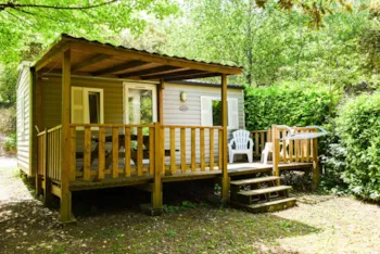 Mietunterkunft - Mobil'home Evo : 2 Erwachsene / 2 Kind Max 12 Jahr - CAMPING RELAIS DES BRISON
