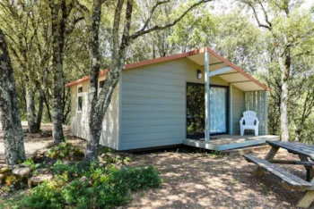 Mietunterkunft - Chalet Titom 4 Adults - CAMPING RELAIS DES BRISON