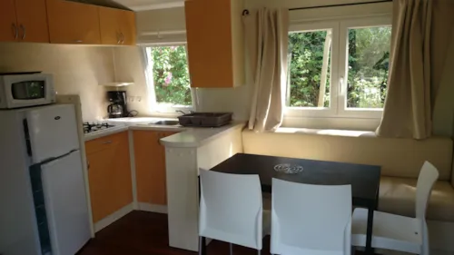 Huuraccommodatie(s) - Familie Bungalow 5 Personen - - image n°4 - Camping du Bas Larin