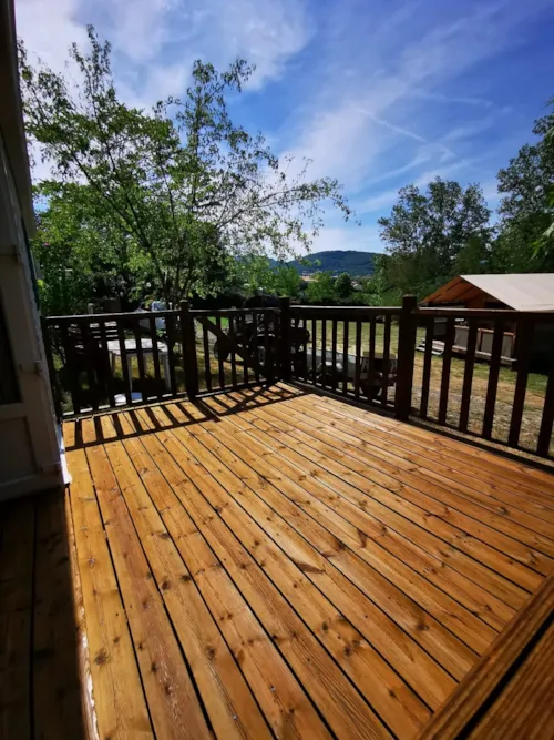 Huuraccommodatie(s) - Familie Bungalow 5 Personen - - image n°2 - Camping du Bas Larin