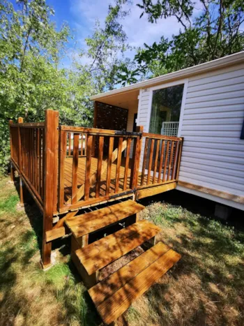 Huuraccommodatie(s) - Stacaravan 30M² 2 Slaapkamers - Half-Schaduwrijk Terras - Camping du Bas Larin