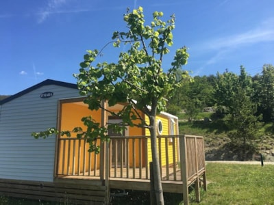 Mobil-home Confort + *CLIM* "Poppy's" 22m² - 2 bedrooms - covered terrace