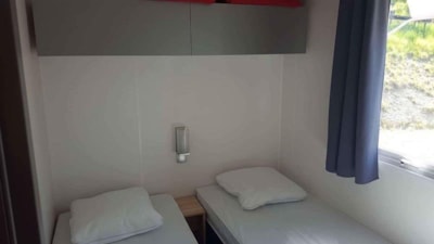 Mobil-home Confort + *CLIM* "Poppy's" 22m² - 2 bedrooms - covered terrace