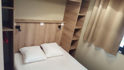 Chalet Confort + *CLIM* "Nouméa" 25m² - (Model 2) 2 Bedrooms + 12m² Covered terrace + TV