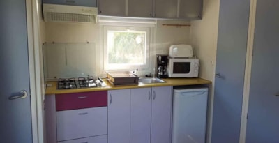 Mobil-home Standard "Sun Roller" 27m² - 2 bedrooms -sheltered terrace