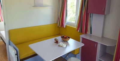 Mobil-home Standard "Sun Roller" 27m² - 2 bedrooms -sheltered terrace