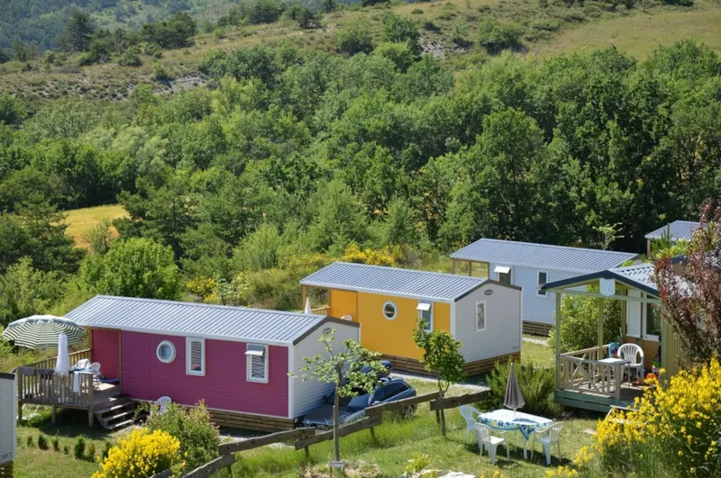 Mobil-Home Confort "Poppy's" 22M² - 2 Chambres - Terrasse Couverte