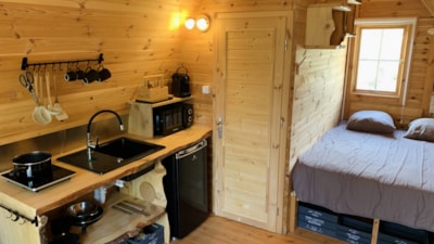 Cabane Insolite +*CLIM* "POD" 15m² - terrace + Nespresso