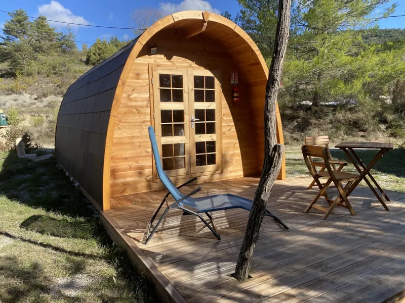 Cabane Insolite "Pod" 15M² Clim - Terrasse + Nespresso