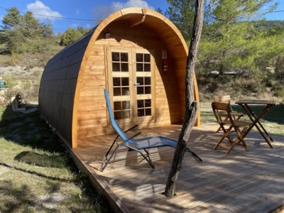 Cabane Insolite +*CLIM* "POD" 15m² - terrace + Nespresso