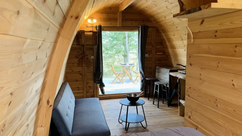 Cabane Insolite "Pod" 15M² Clim - Terrasse + Nespresso