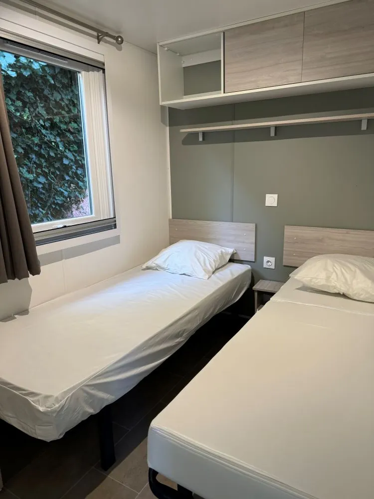 Mobil-Home Premium "Evo" 29M² - 2 Chambres - Clim - Lv - Four Combiné - Terrasse Ombragée