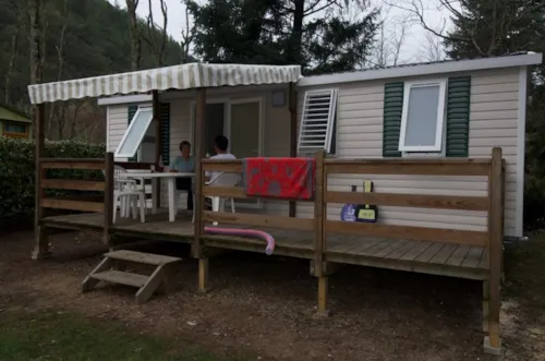 Huuraccommodatie(s) - Azur 24M² - image n°5 - Camping Le Roubreau