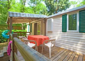 Locatif - AZUR 24m² - Camping Le Roubreau