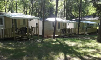 Mietunterkunft - Cevenol 22M² - Camping Le Roubreau