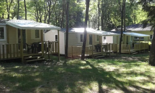 Accommodation - Cevenol 22M² - image n°2 - Camping Le Roubreau
