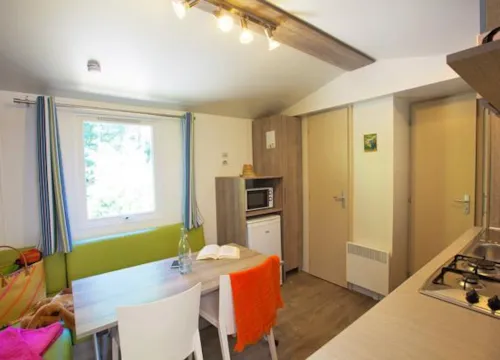 Huuraccommodatie(s) - Azur 24M² - image n°3 - Camping Le Roubreau