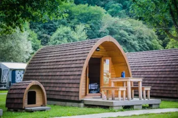 Mietunterkunft - The Pod - Ohne Sanitäranlagen - 1 Auto Inklusive - Camping Kautenbach