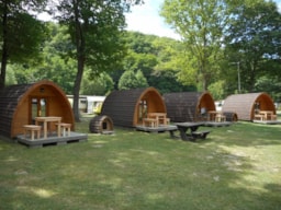 Accommodation - The Pod - Without Toilet Blocks - 1 Car Included - Camping Kautenbach