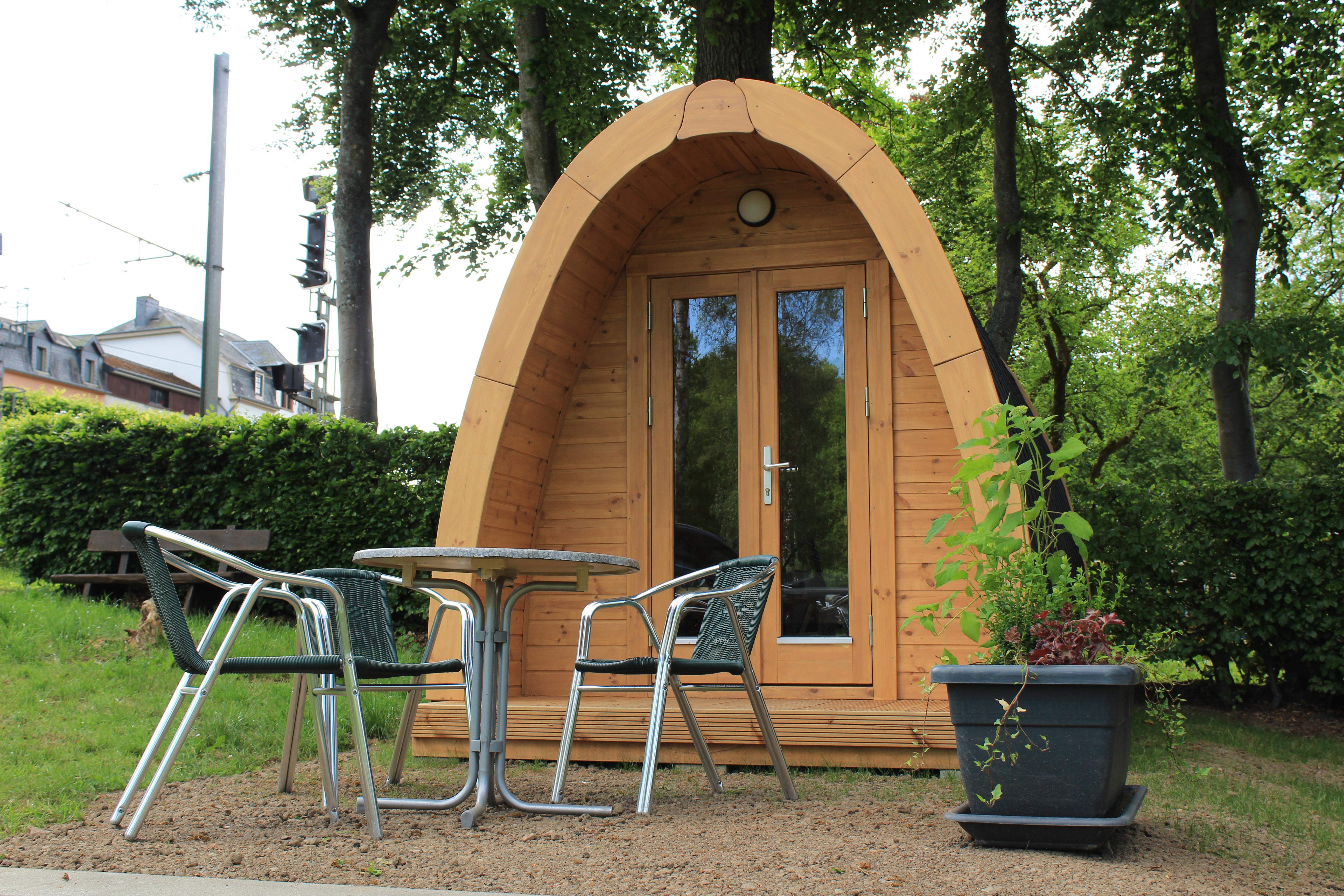 Accommodation - Pod, Including Littery. - Camping Troisvierges