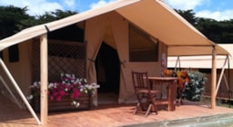 Accommodation - Equipped Tent For Rent Cabanon - Capfun - Domaine Duravel