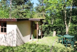 Huuraccommodatie(s) - Cabanon Zonder Privé Sanitair 1 Slaapkamer - Camping Les Sables