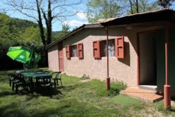 Location - Cabanon En Dur 2 Chambres Sans Sanitaire - Camping Les Sables