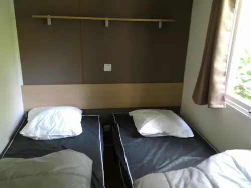 Mietunterkunft - Mobilheim 3 Zimmer Klimaangle - image n°4 - Camping Les Sables