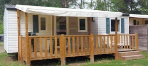 Locatif - Mobile home 2 bedrooms air conditionning - Camping Les Sables
