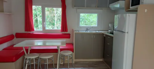 Accommodation - Mobile Home 2 Bedrooms Air Conditionning - image n°2 - Camping Les Sables