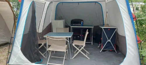 Pitch - Tent Ready To Camp For 4 People - image n°2 - Camping Les Sables