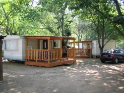 Location - Mobil-Home - image n°1 - Camping Les Gorges du Chassezac