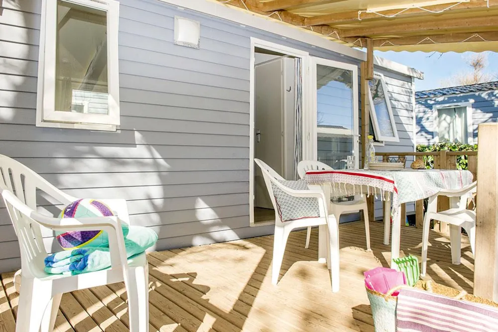 Mietunterkunft - Mobilheim Cosy 2 Zimmer - I6p2 - Camping Tohapi - Le Domaine des Iscles