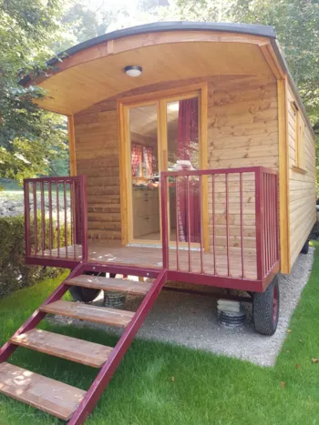 Mietunterkunft - Wohnwagen - Camping Le Lauradiol