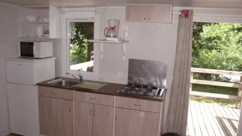 Mietunterkunft - Mobilheim - image n°2 - Camping La douce Ardèche