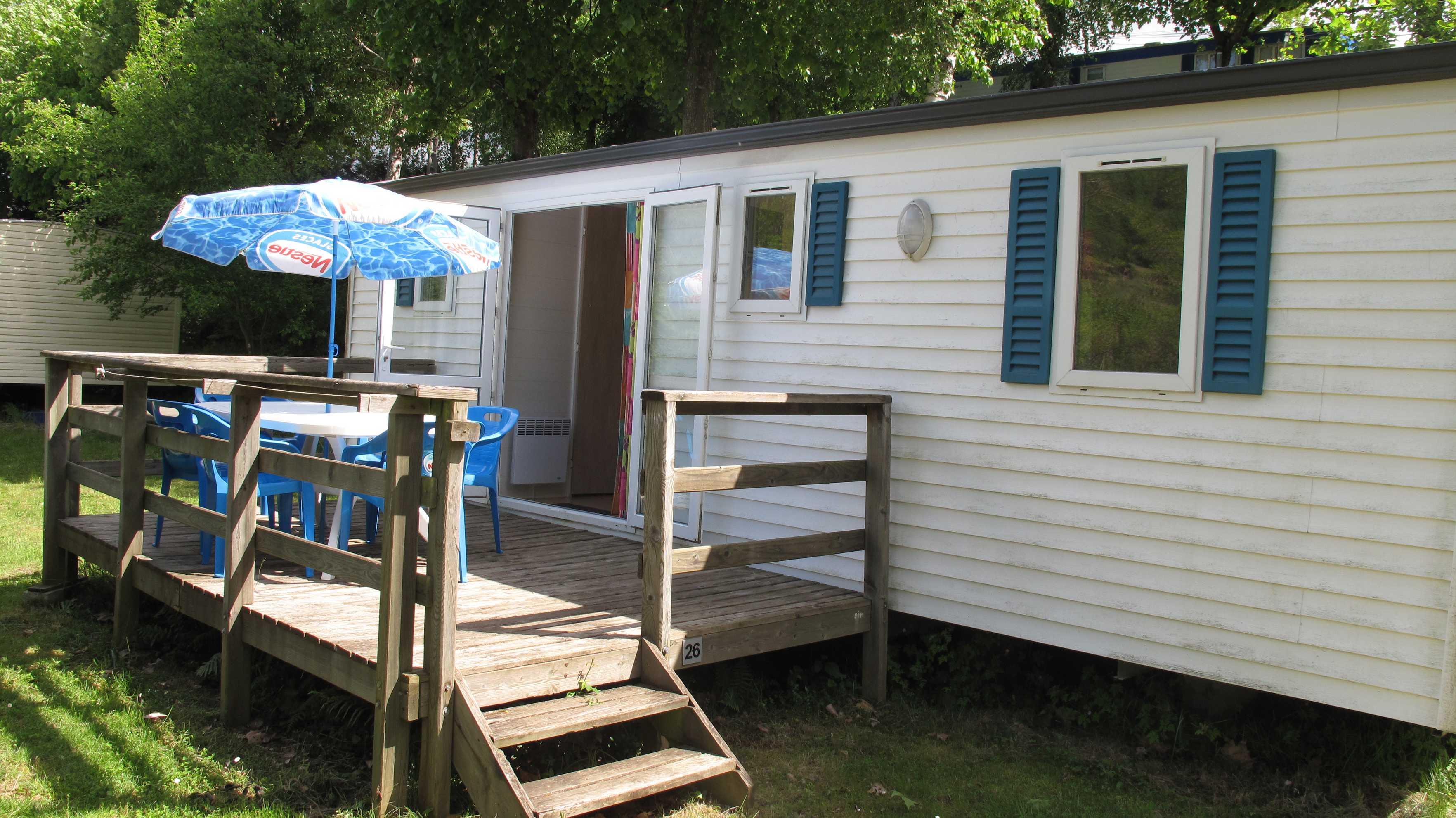 Mobil Home to book at Camping La douce Ardèche