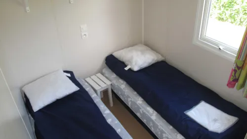 Huuraccommodatie(s) - Stacaravan - image n°7 - Camping La douce Ardèche