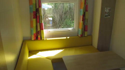 Huuraccommodatie(s) - Stacaravan - image n°4 - Camping La douce Ardèche